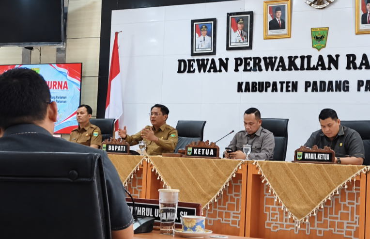 Bupati JKA Minta DPRD dan Masyarakat Dukung Penuh Pembangunan SPAM Pascabencana