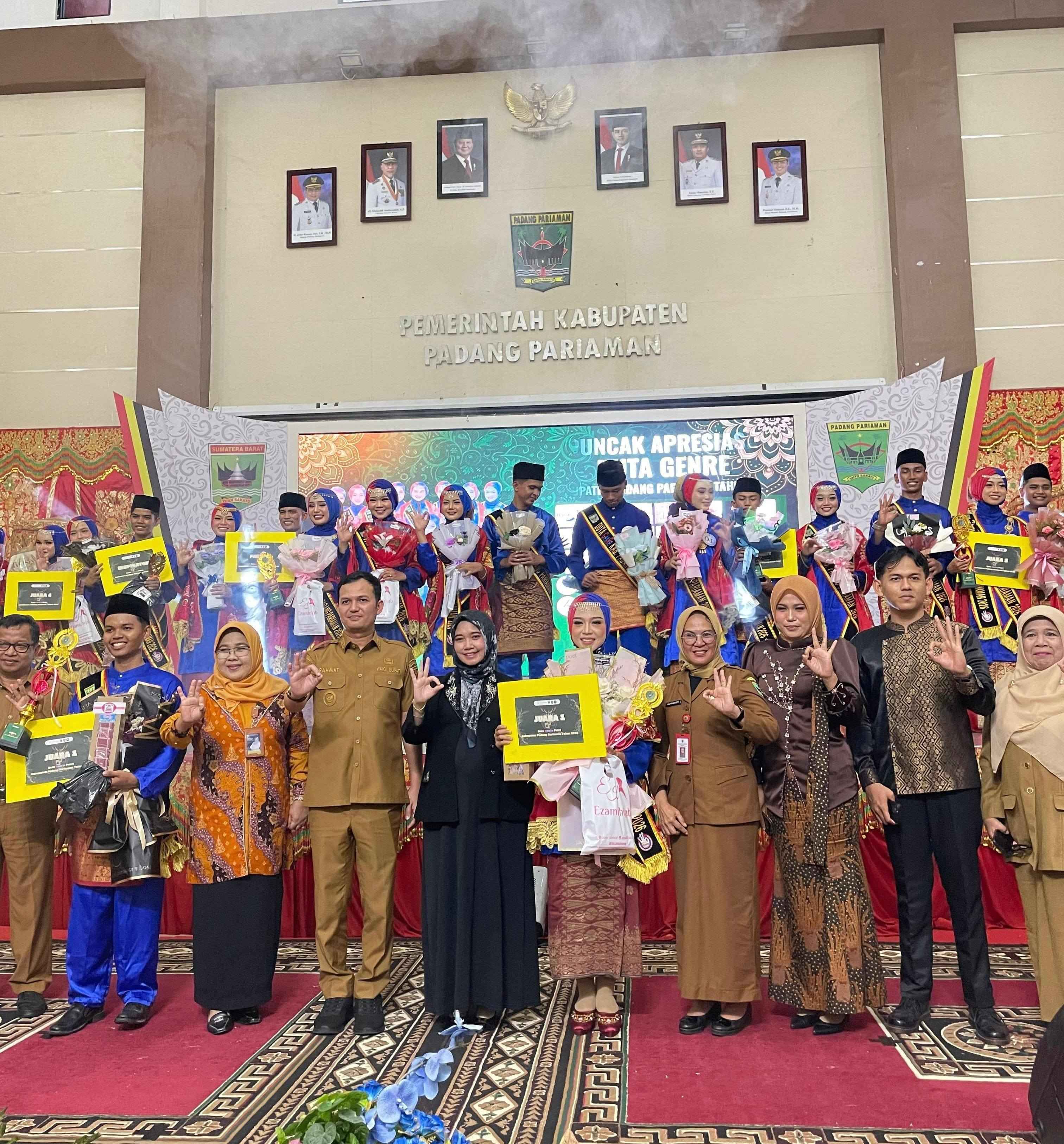 Rahel Ramansyah dan Olivia Almagfira Dinobatkan sebagai Duta GenRe Padang Pariaman 2026