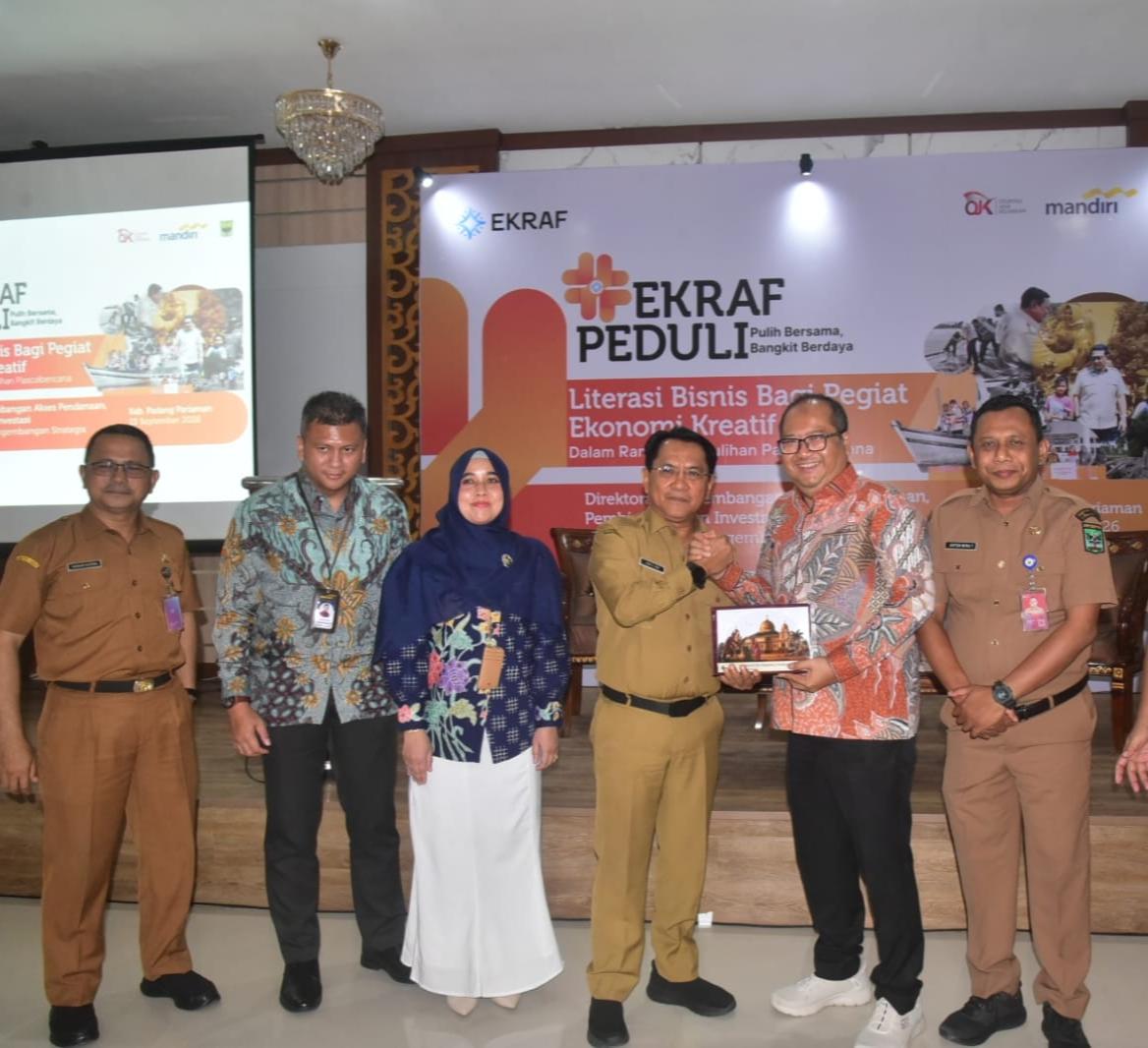 ‎Tak Sekadar Pulih, JKA Dorong UMKM Padang Pariaman Bangkit dan Naik Kelas lewat Ekraf Peduli  ‎