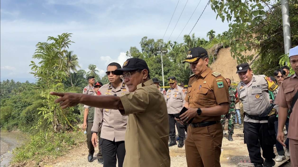 Satgas PRR Turun ke Padang Pariaman, Jalan Putus Akibat Longsor Jadi Sorotan Utama
