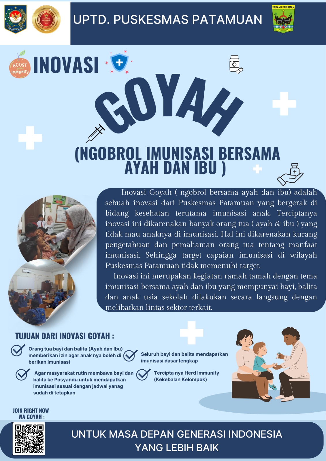 INOVASI GOYAH (NGOBROL IMUNISASI BERSAMA AYAH DAN IBU)