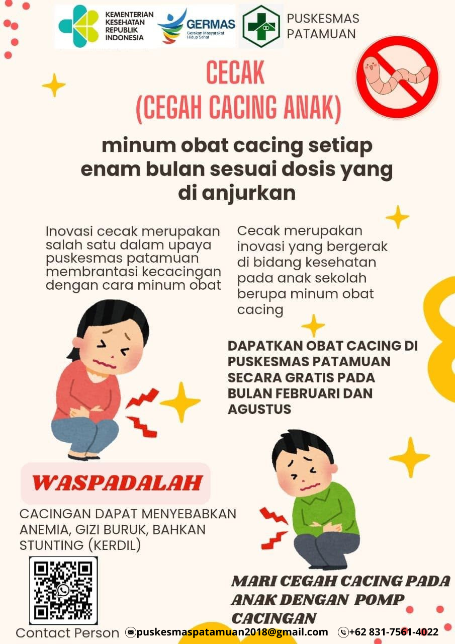 INOVASI CECAK (CEGAH CACINGAN ANAK)