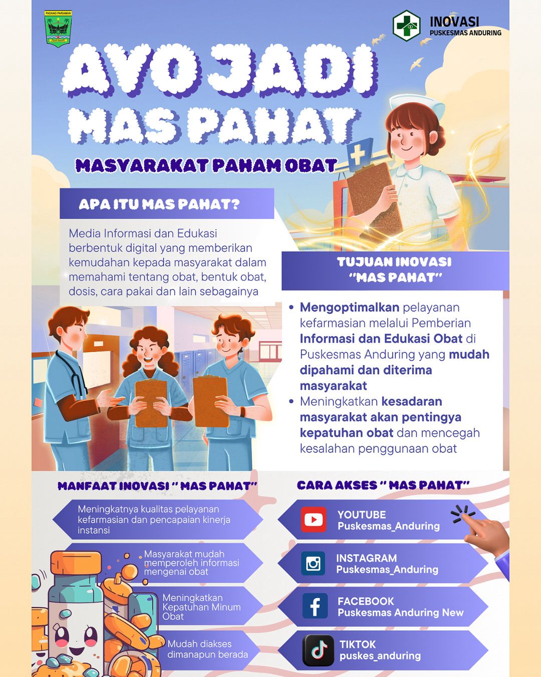 PETUNJUK TEKNIS INOVASI MAS PAHAT (MASYARAKAT PAHAM OBAT)