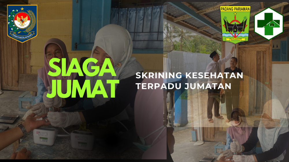 Jumat Sehat Bersama Puskesmas Padang Sago melalui 