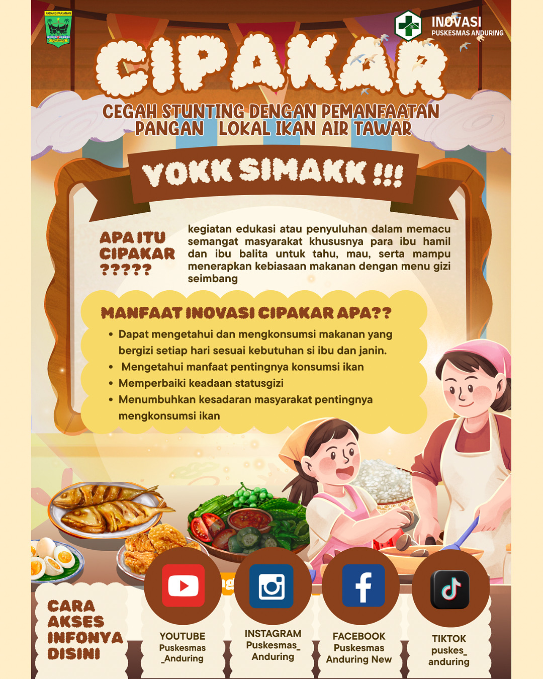 Inovasi CIPAKAR ( Cegah Stunting Dengan Pemanfaatan Lokal Ikan Air Tawar)
